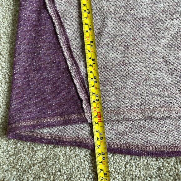 Khul Women's Cowl Neck Pullover Wool Blend Sweater Sz Small Purple Comfy Warm - Picture 12 of 12